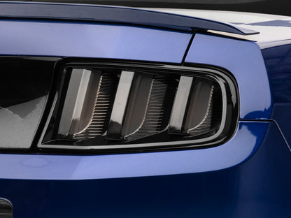 Raxiom 13-14 Ford Mustang Vector V2 Tail Lights- Black Housing (Clear Lens) 408606 408606 Photo - Close Up