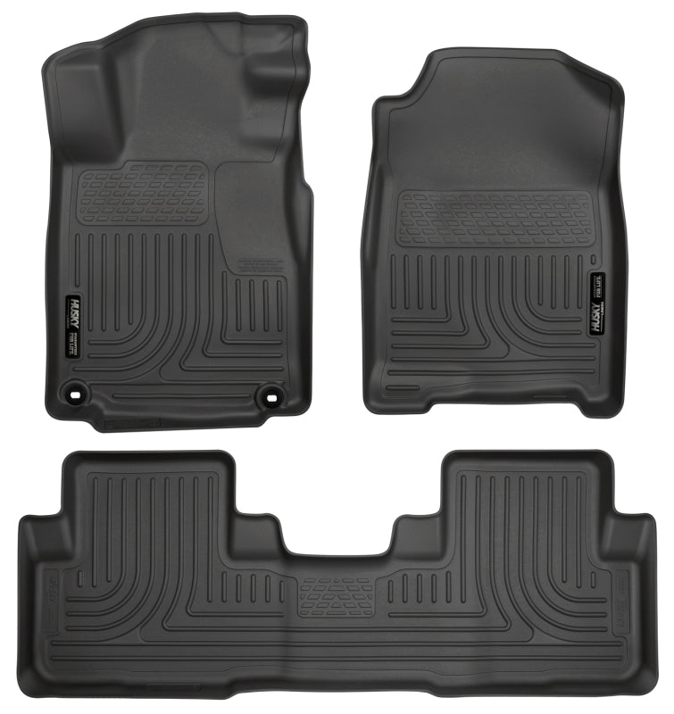 Husky Liners 2012 Honda CR-V WeatherBeater Combo Black Floor Liners (3pc) 98451 Photo - Primary