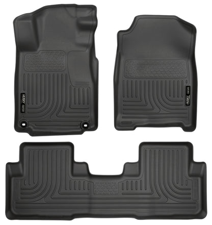 Husky Liners 2012 Honda CR-V WeatherBeater Combo Black Floor Liners (3pc) 98451 Photo - Primary