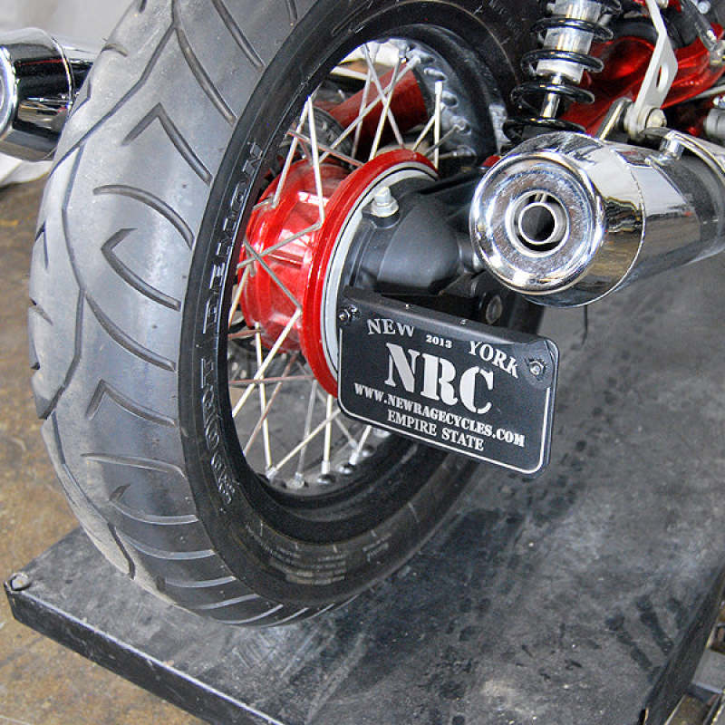 New Rage Cycles 13-24 Moto Guzzi V7 Side Mount License Plate GUZZI-SIDE GUZZI-SIDE Photo - Primary
