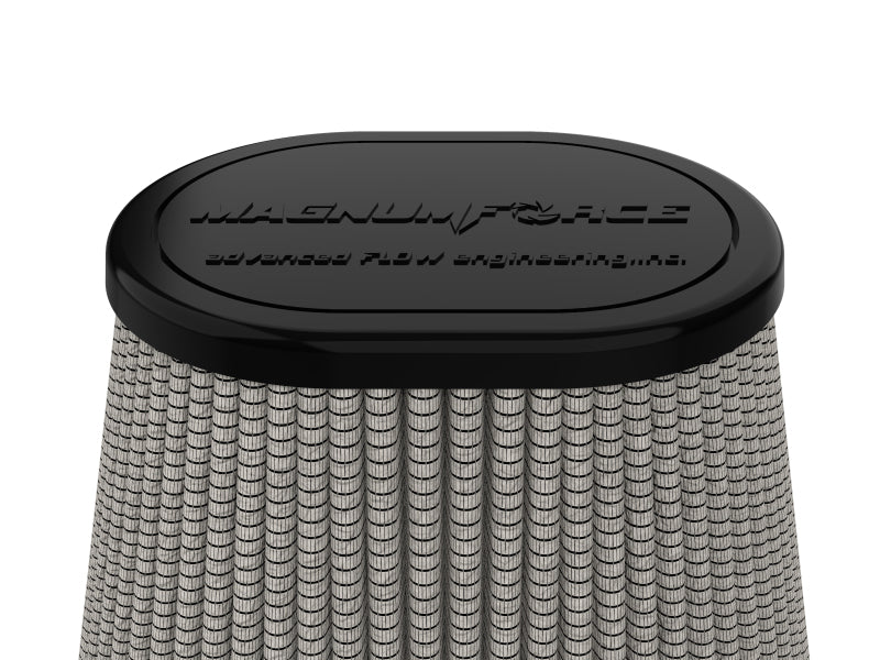 aFe MagnumFORCE Intake Replace Air Filter w/PDS Media 4in F x 7.75x6.5in B x 4.75x3.5in T x 7in H 21-90115 21-90115 Photo - Unmounted