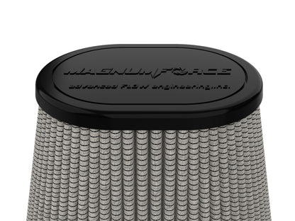 aFe MagnumFORCE Intake Replace Air Filter w/PDS Media 4in F x 7.75x6.5in B x 4.75x3.5in T x 7in H 21-90115 21-90115 Photo - Unmounted
