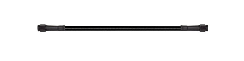 Goodridge 71in Universal Brake Line Assembly Black Hose w/Black Zinc Fittings 30371TB-BK 30371TB-BK Photo - Primary