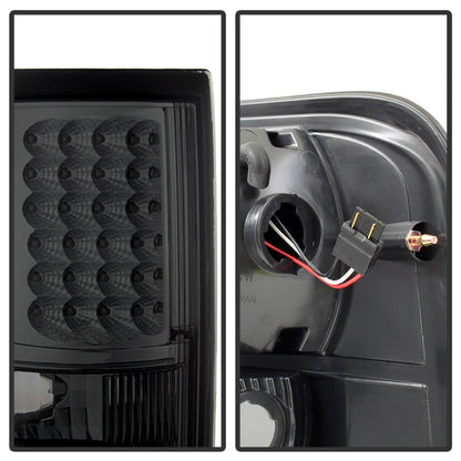 SPYDER Xtune Ford F150 Styleside 04-08 (Not Fit Heritage & SVT) LED Tail Lights Smoke ALT-ON-FF15004-LED-SM 5012920 5012920 Photo - Unmounted