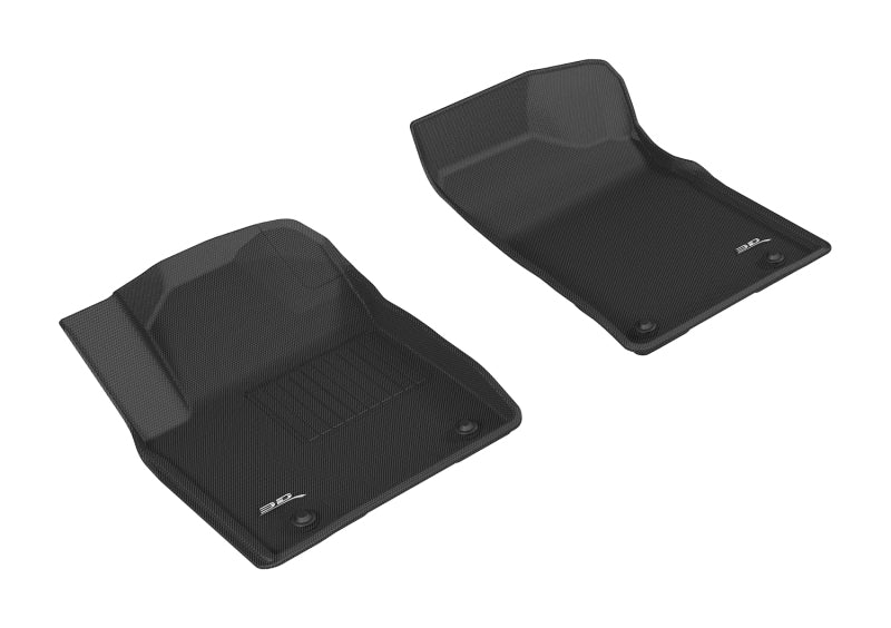 3D MAXpider 2017-2020 Nissan Armada Kagu 1st Row Floormat - Black L1NS09511509 L1NS09511509 Photo - Primary