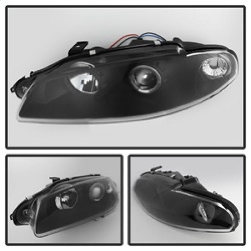 Spyder Mitsubishi Eclipse 97-99 Projector Headlights LED Halo Black High H1 Low H1 PRO-YD-ME97-HL-BK 5011473 5011473 Photo - Unmounted