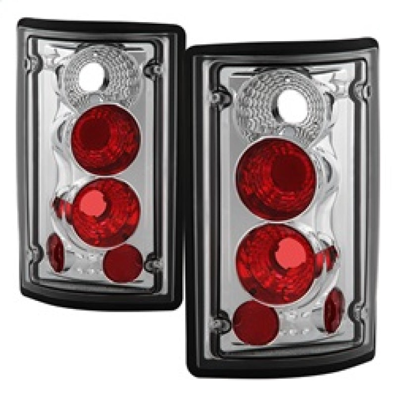 Spyder Ford Excursion 00-06/Econoline 150/250/350/450/550 95-06 Euro Tail Lights Chrm ALT-YD-FEC00-C 5002921 5002921 Photo - Primary
