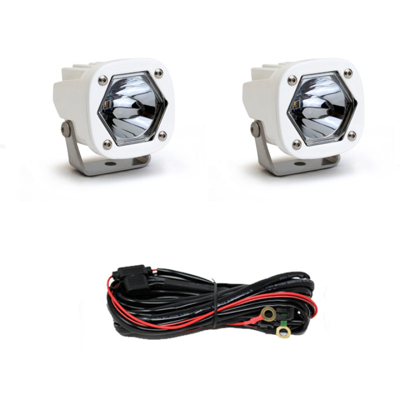 Baja Designs LED LIght Pods S1 Spot Laser White Pair 387807WT 387807WT User 1