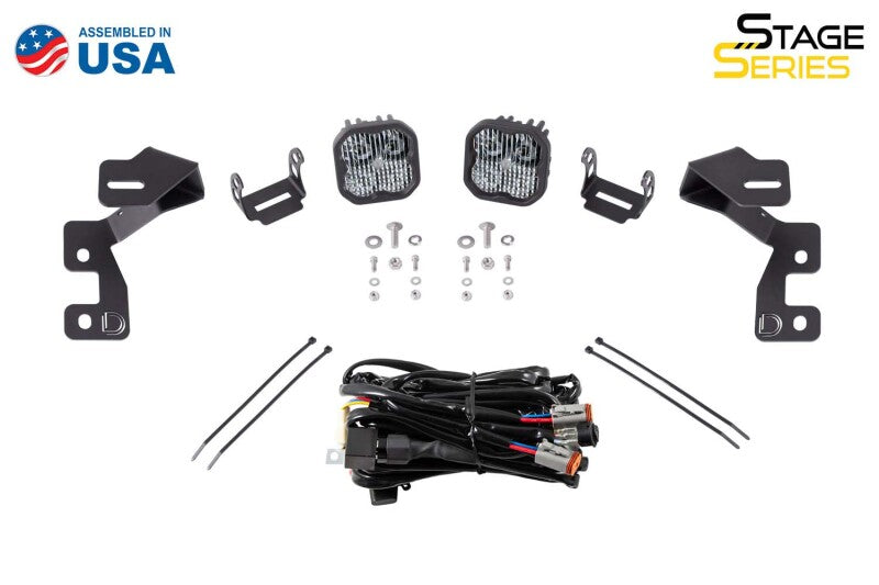 Diode Dynamics 2021 Ford Bronco Sport SS3 LED Ditch Light Kit - Pro White Combo DD7140 DD7140 User 8