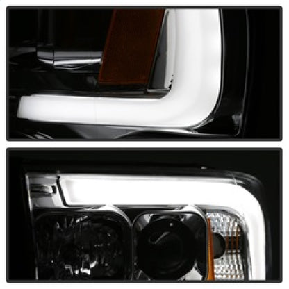 Spyder Dodge Ram 1500 02-05 V2 Projector Headlights - Light Bar DRL - Chrome PRO-YD-DR02V2-LB-C 5084613 5084613 Photo - Unmounted