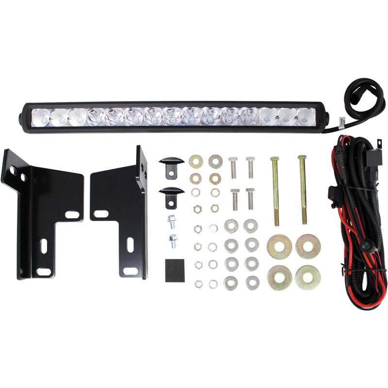 Westin 2005-2015 Toyota Tacoma Ultimate LED Bull Bar - Textured Black 32-1605L 32-1605L Photo - Unmounted