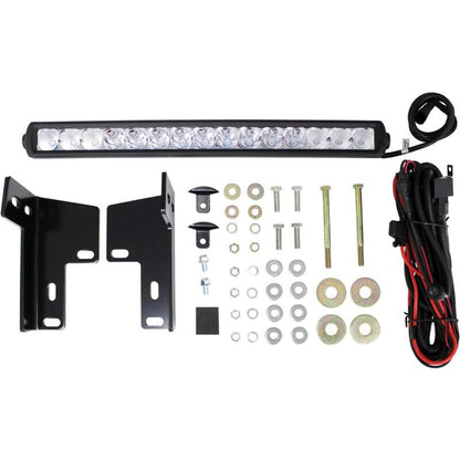 Westin 2005-2015 Toyota Tacoma Ultimate LED Bull Bar - Textured Black 32-1605L 32-1605L Photo - Unmounted