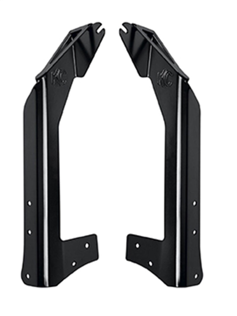KC HiLiTES 07-18 Jeep JK Overhead Mount Bracket Set (for 50in. Gravity LED Pro6/C-Series LED Lights) 7323 7323 Photo - Primary