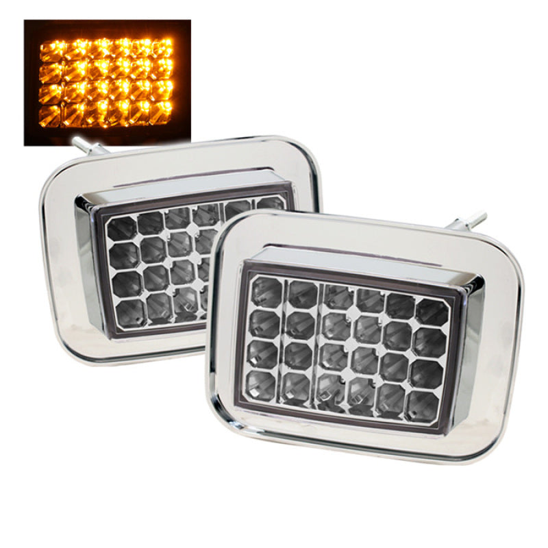 SPYDER Xtune Hummer H2 Corner Lights Clear CCL-HUMMER-C 5016683 5016683 Photo - Primary