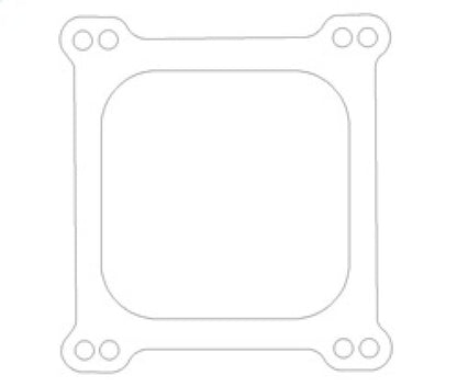 Cometic Intake Gasket Carb Gasket Open Plenum Material: Fiber .047in C5281 Photo - Primary