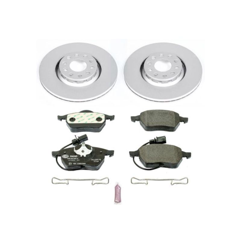 PowerStop Power Stop 02-05 Audi A4 Front Euro-Stop Brake Kit ESK636 ESK636 Photo - Primary