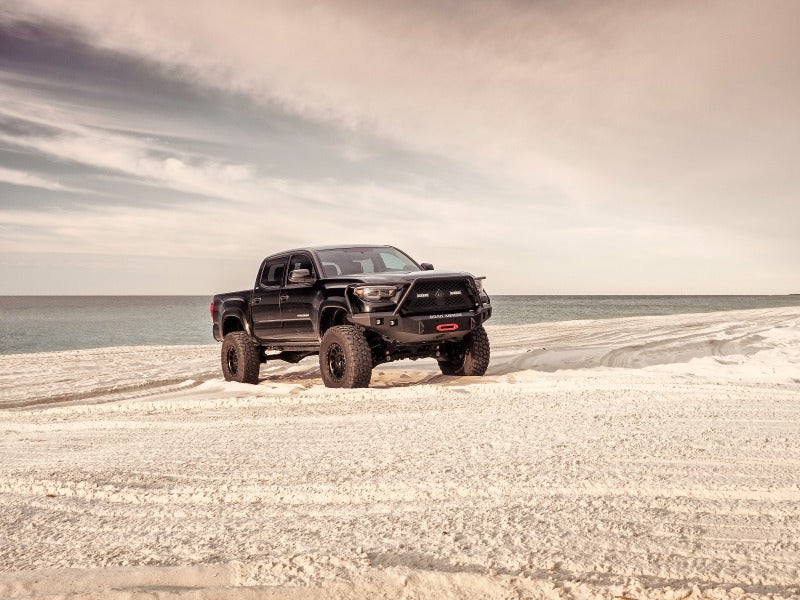 Road Armor 16-20 Toyota Tacoma Stealth Front Winch Bumper w/Lonestar Guard - Tex Blk 9161F5B 9161F5B Photo - Primary