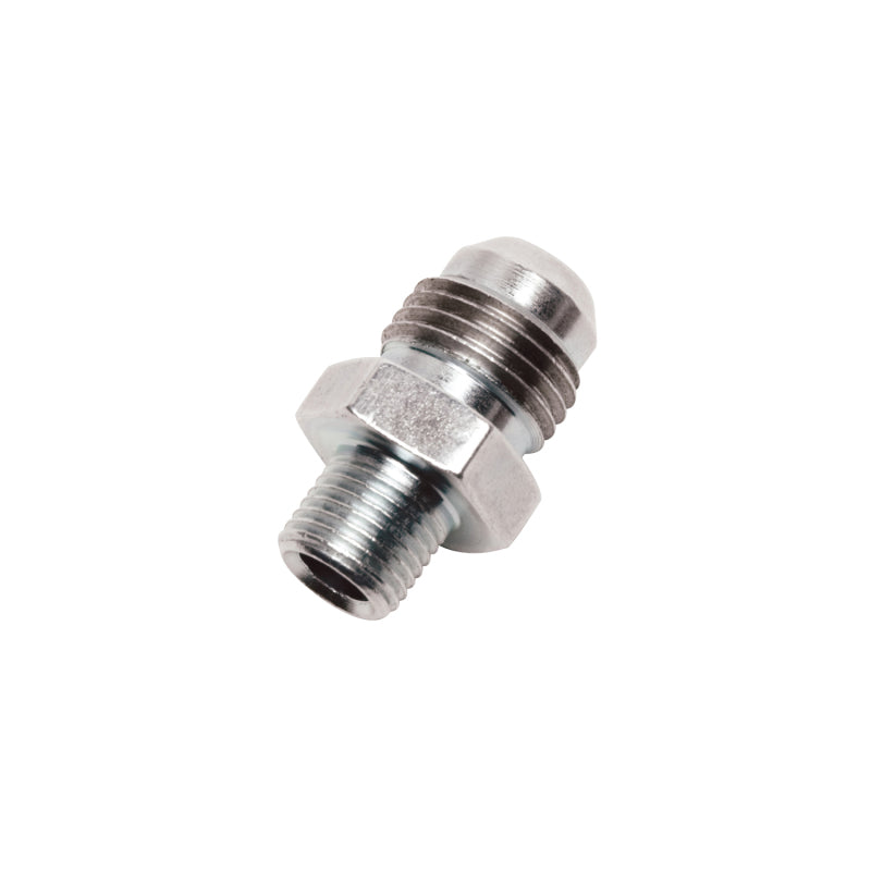 Russell -6 AN Male To M10 x 1.0 Inch Metric - Steel w/ Crush Washers 670470 Photo - Primary