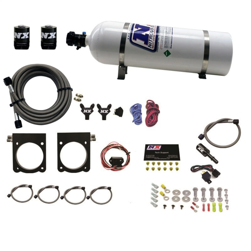 Nitrous Express 13-17 Dodge Viper (Gen-V) Nitrous Plate Kit (50-400HP) w/15lb Bottle 20970-15 20970-15 Photo - Primary