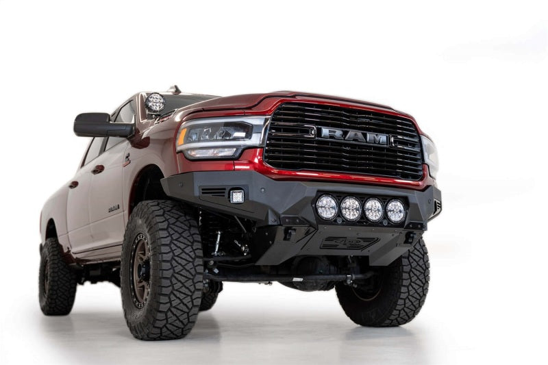 Addictive Desert Designs 19-21 Ram 2500/3500 Bomber Front Bumper (Rigid) F560014110103 F560014110103 Photo - Mounted
