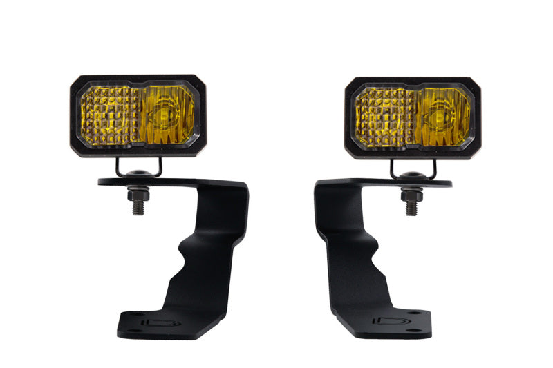 Diode Dynamics 15-21 Subaru WRX/STi Pro Stage Series 2in LED Ditch Light Kit - Yellow Combo DD6619 DD6619 Photo - Primary
