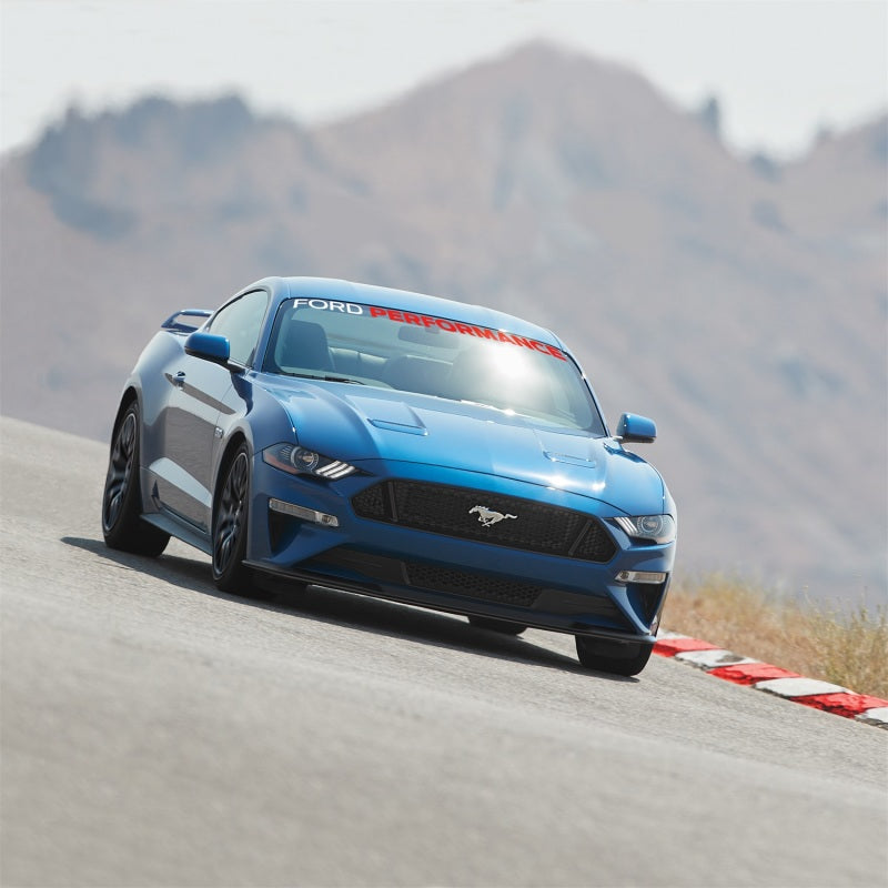 Ford Performance Parts 2005-2019 Mustang Ford Performance Windshield Banner-white And Red M-1820-MR Photo - Mounted