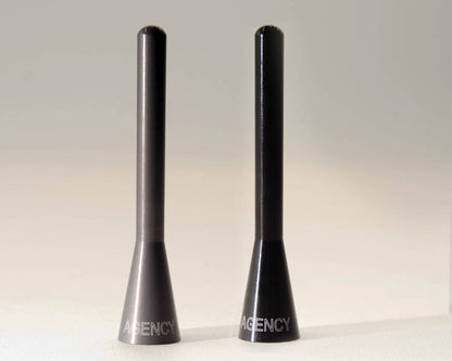 Agency Power Black Universal Shorty Antenna EVO, S2000, VW, TC AP-UNI-600BLK Photo - Primary