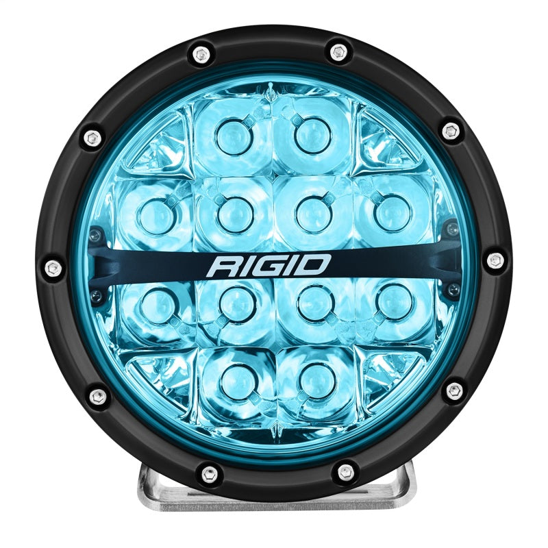 Rigid Industries 360-Series 6in LED Off-Road Spot Beam - RGBW (Pair) 36412 36412 Photo - Unmounted
