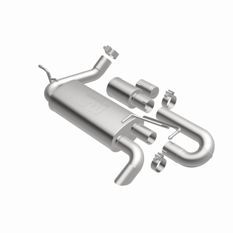 Magnaflow 07-18 Jeep Wrangler JK Overland Series Axle-Back Exhaust System 19668 19668 360 Degree Image Set