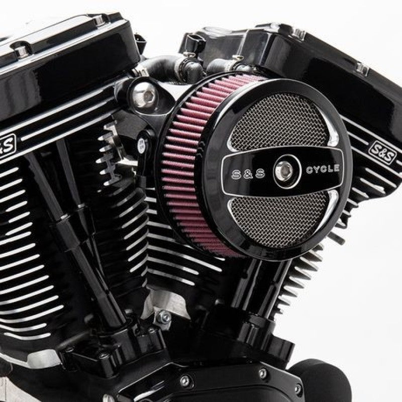 S&S Cycle 01-15 Fuel-Injected Softail Models Stealth Air Cleaner Kit w/ Air 1 Cover 170-0478 170-0478 Photo - Primary