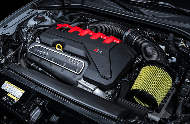 AWE Tuning Audi RS3 / TT RS S-FLO Open Carbon Fiber Intake 2660-15048 2660-15048 Photo - Mounted