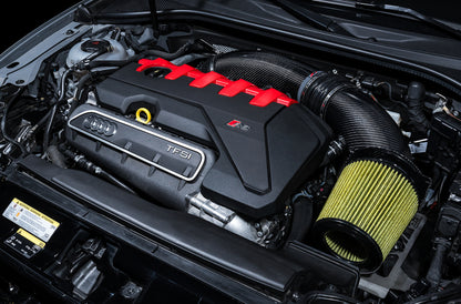 AWE Tuning Audi RS3 / TT RS S-FLO Open Carbon Fiber Intake 2660-15048 2660-15048 Photo - Mounted