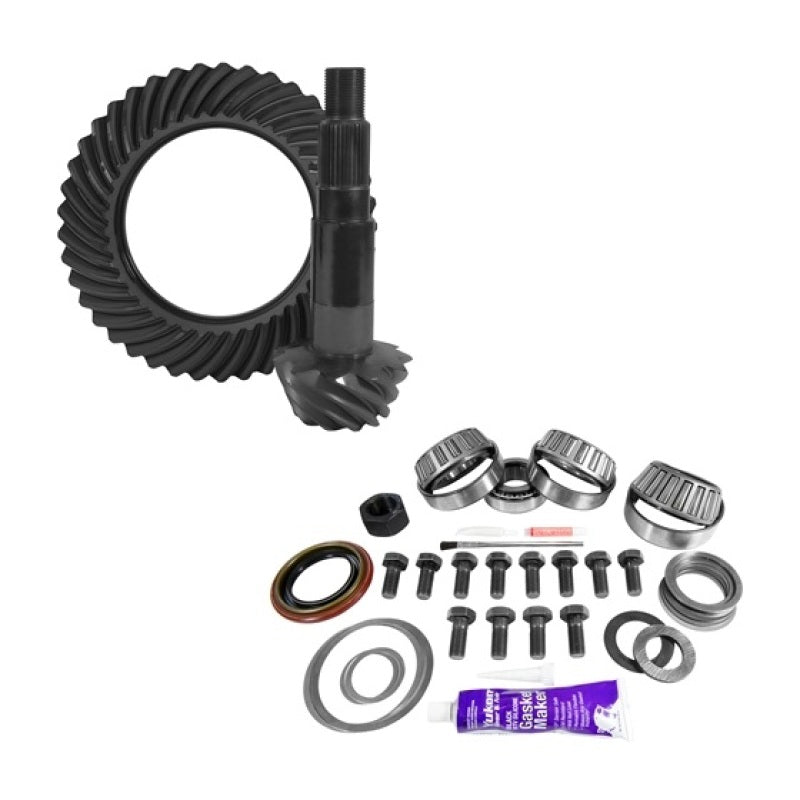Yukon Gear & Axle USA Standard Ring & Pinion Gear Set Dana 80 11.25in 3.73 Ratio w/ Install Kit 4.125in OD Head BRG ZGK2158 ZGK2158 User 1