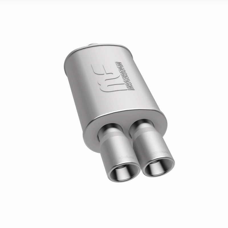 MagnaFlow 5" X 8" Oval Center/Dual Performance Muffler With Tip 14862 360 Degree Image Set