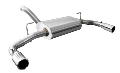 Corsa 18+ Jeep Wrangler JL 2.5in Dual Rear Exit Polished Tips Touring Axle-Back Exhaust 21016 21016 Photo - Primary