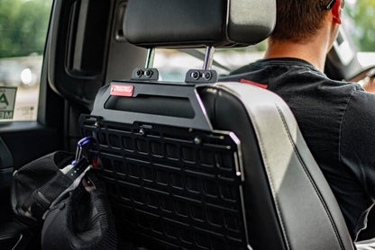 BuiltRight Industries 2019+ Chevrolet/GMC 1500 Seat Back Tech Plate Kit 104047 104047 Photo - lifestyle view
