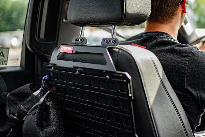 BuiltRight Industries 2019+ Chevrolet/GMC 1500 Seat Back Tech Plate Kit 104047 104047 Photo - lifestyle view