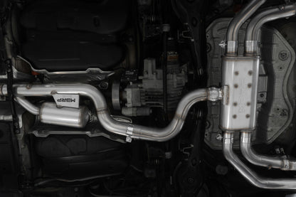 MBRP 15-20 Audi S3 T304 Stainless Steel Cat - Active S46043CF S46043CF Photo - Mounted