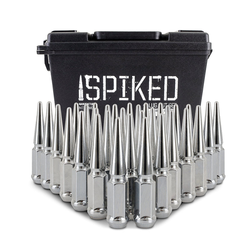 Mishimoto Mishimoto Steel Spiked Lug Nuts M14 x 1.5 32pc Set Chrome MMLG-SP1415-32CH MMLG-SP1415-32CH User 1