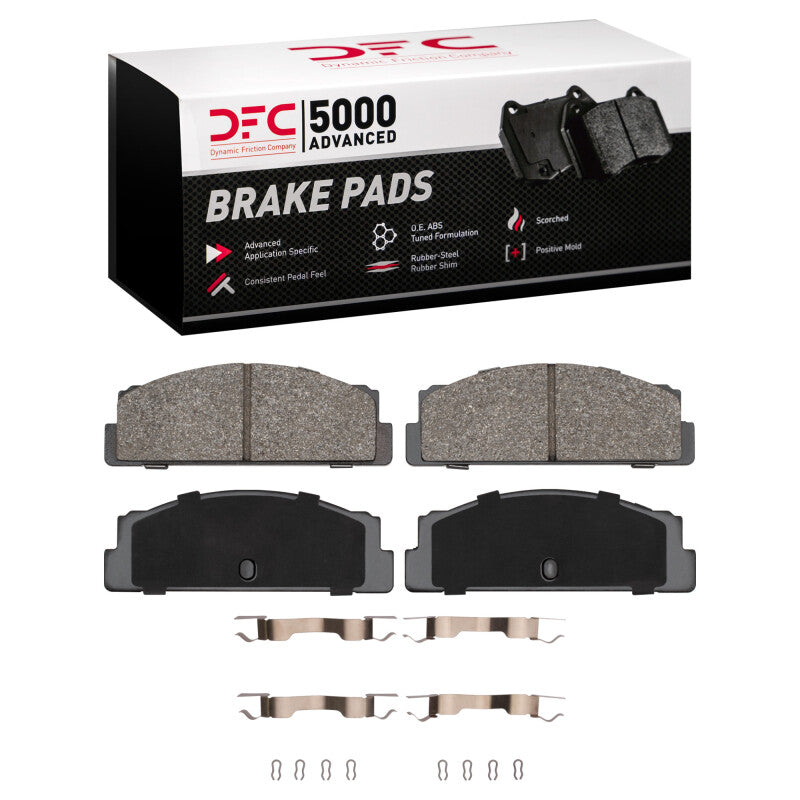 DFC DFC 5000 Advanced Semi Met Brake Pads Brakes, Rotors & Pads Brake Pads - OE main image