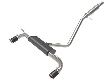 aFe Ford Bronco Sport 21-22 L3-1.5L (t)/L4-2.0L (t) Vulcan Cat-Back Exhaust System- Carbon Tips 49-33142-C 49-33142-C Photo - Primary