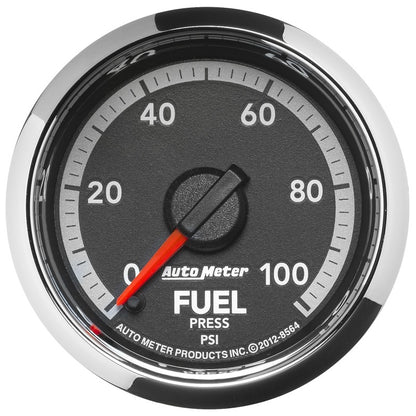 Autometer 2-1/16"Fuel Pressure 0-100 Psi Stepper Motor Gen 4 Dodge Factory Match 8564 Photo - Primary