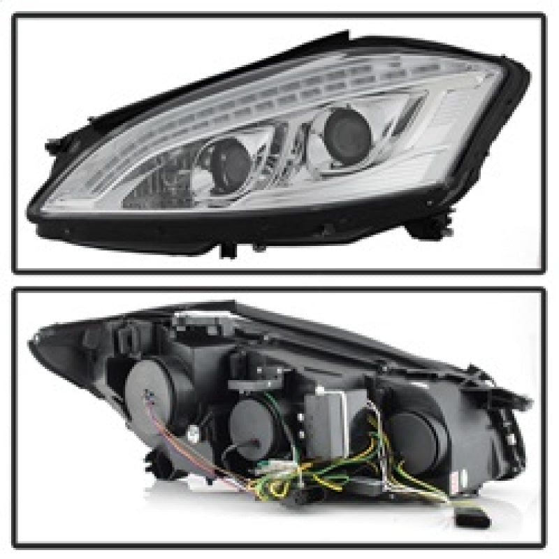 Spyder Mercedes W221 S Class 07-09 Headlights - HID Model Only - Chrome PRO-YD-MBW22107-HID-DRL-C 5083906 5083906 Photo - Unmounted