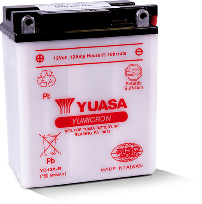 Yuasa Battery Yuasa Yb12A-B Yuasa Battery YUAM222AB YUAM222AB User 1