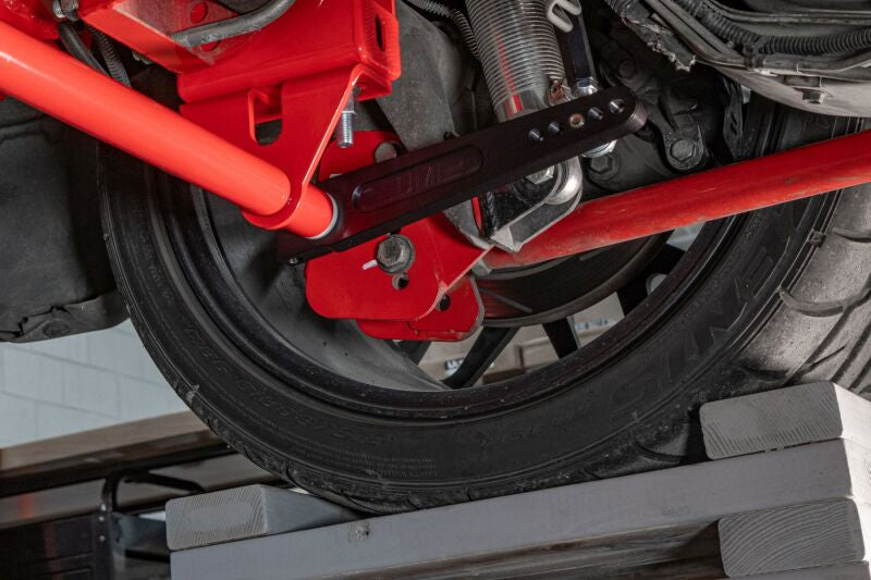 UMI Performance UMI 82-02 GM F-Body Rear Sway Bar - Splined - Black 2147-B 2147-B Photo - Mounted