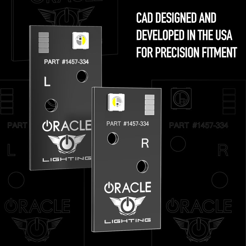 ORACLE Lighting Oracle 14-21 Infiniti Q50 RGB+W Headlight DRL Upgrade Kit - ColorSHIFT w/ 2.0 Controller 1457-333 1457-333 Line Art