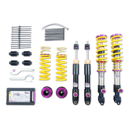 KW Coilover Kit V4 2017+ Mercedes C-Class (W205) AMG C63/C63 S Coupe w/ Electronic Dampening 3A725089 3A725089 Photo - Primary