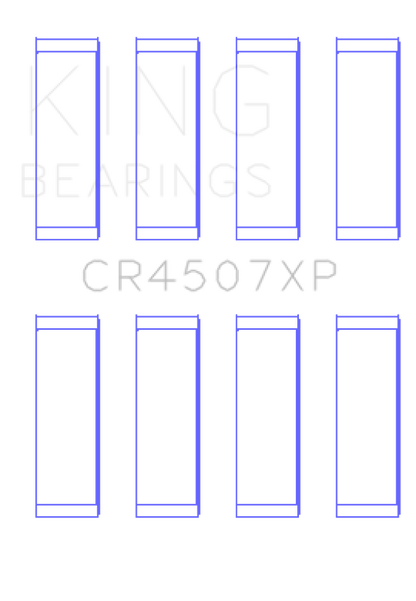 King Engine Bearings King Mazda L3-VDT MZR (Size STD) Performance Rod Bearing Set CR4507XP CR4507XP Photo - Primary
