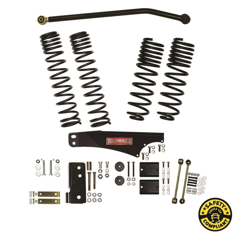 Skyjacker 07-18 Jeep Wrangler (JKU) 4in Lift Kit Component Box w/ Dual Rate Long Travel Springs JK40BLT JK40BLT Photo - Primary