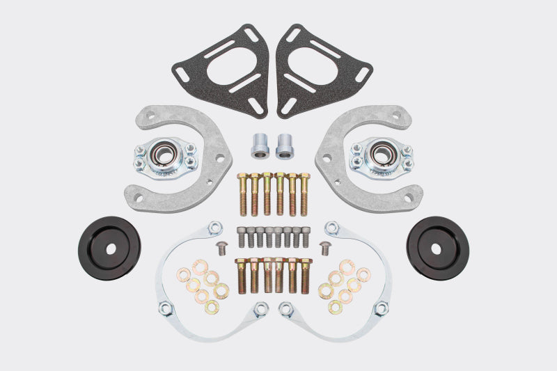 BMR Suspension BMR 16-24 Chevrolet Camaro Caster Camber Plates (Coil-Over Only) - Black Hammertone WAK361H WAK361H Photo - Primary